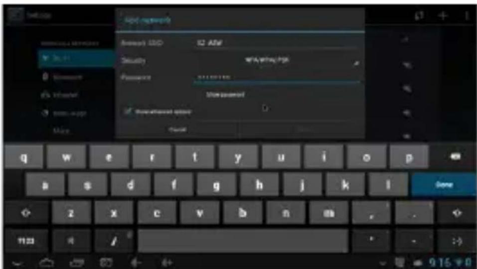 Billow MD02TV - Connexion WIFI - 2