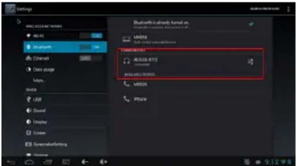 Billow MD04TV - Bluetooth Connection - 3