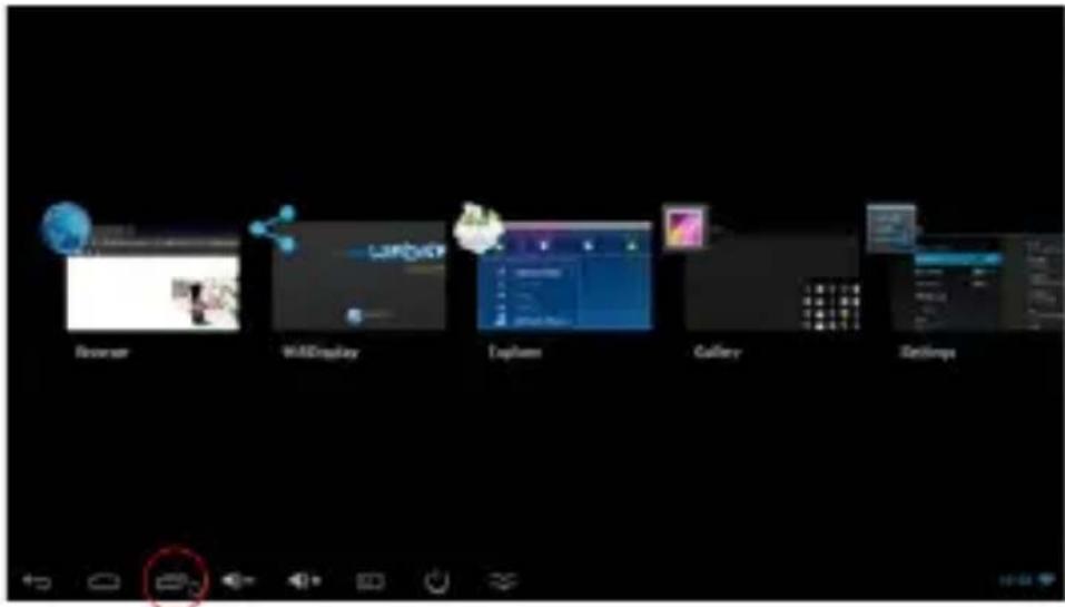 Billow MD04TV - Aplicaciones recientemente usadas - 1
