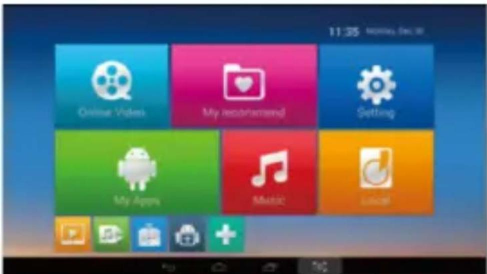 Billow MD04TV - Como abrir aplicaciones - 1