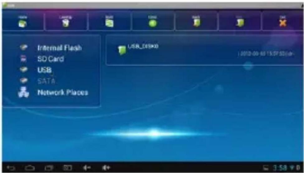 Billow MD04TV - Branchez le disque dur externe: - 1