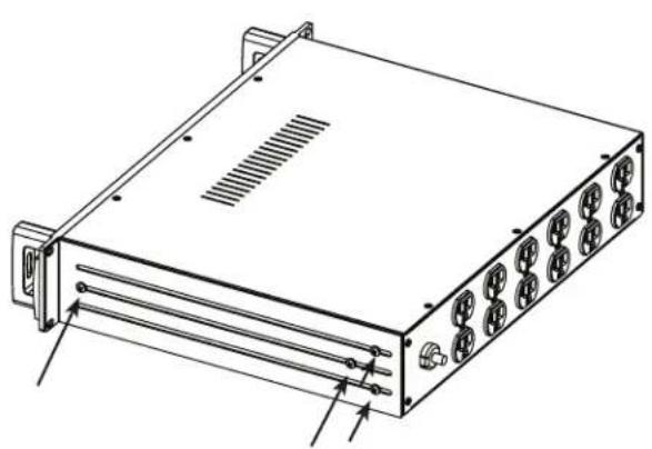 Furman P2400 AR - BASTIDOR DE SOPORTE POSTERIOR (Figura 1.a) - 1