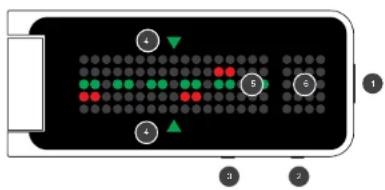 TC ELECTRONIC PolyTune Clip - Affichage et commandes - 1