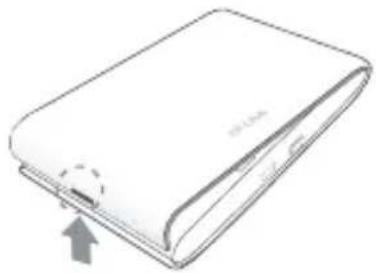 TP-LINK M7310 - SIM Kartı ve Bataryayı Takınız - 1