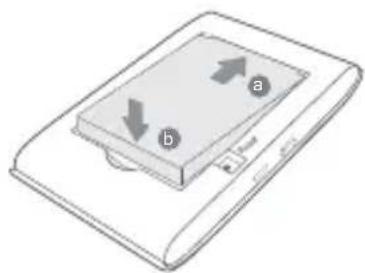 TP-LINK M7310 - Installation af SIM-kort og batteri - 1