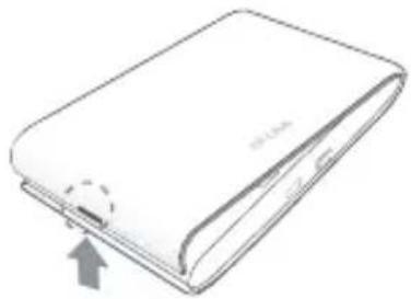 TP-LINK M7310 - Plaats de SIM Kaart en Batterij - 1