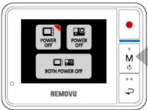 Removu R1+ - Ein-/Ausschalten - 1