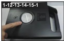 XYZ PRINTING RF10XXEUZZE - Enlever le bouchon Sou 2 ver la cartouche Fermer - 1
