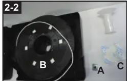 XYZ PRINTING RFPLCXEU00D - Enlever le bouchon souver la cartouche fermer - 4