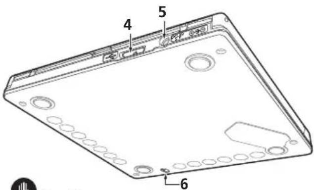 PIONEER BDRXD05S - Forced Open Lever - 1