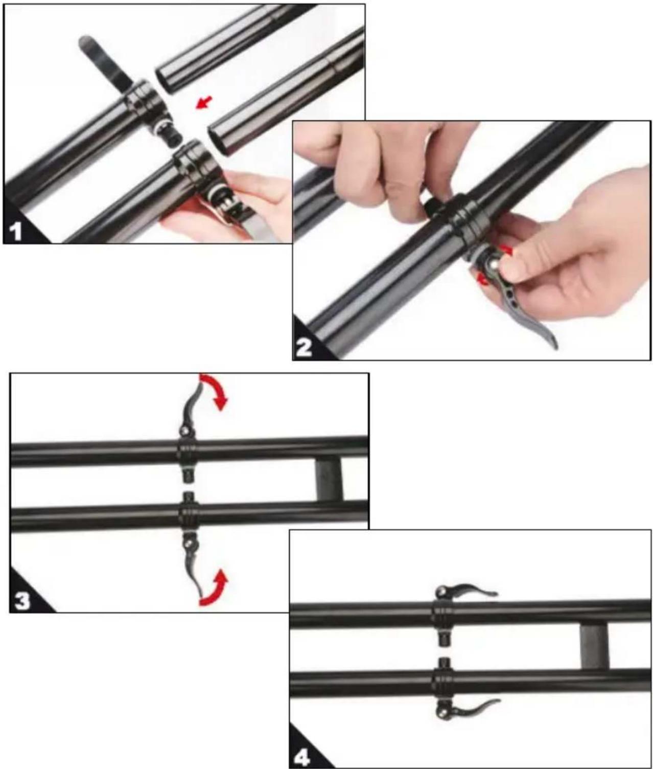 NILOX DOC KART - FIXAÇÃO DO CHASSIS-RODA - 1