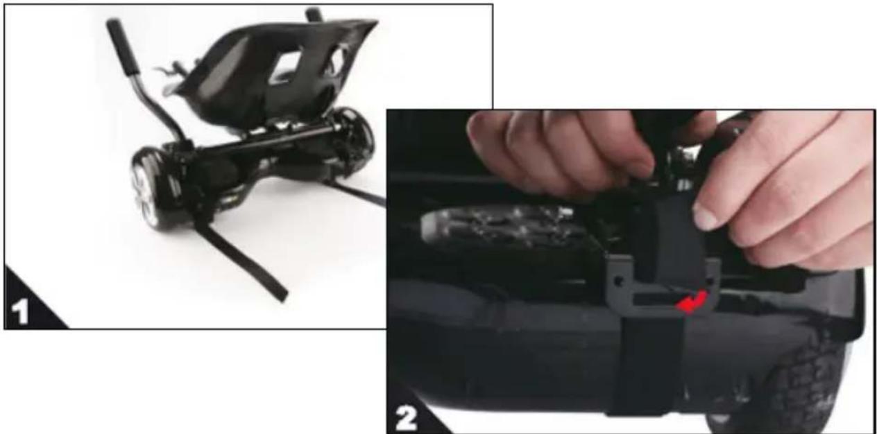 NILOX DOC KART - FIXING THE FRAME TO THE DOC - 1