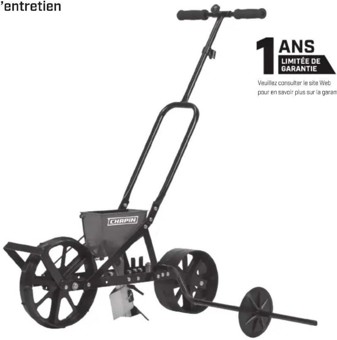 Chapin Garden Seeder W 6 Seed Plates 8701B - 1