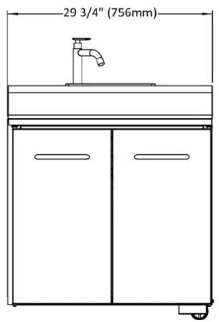 Napoleon ODKSM100 - DIMENSIONS / ABMESSAGENGEN - 2