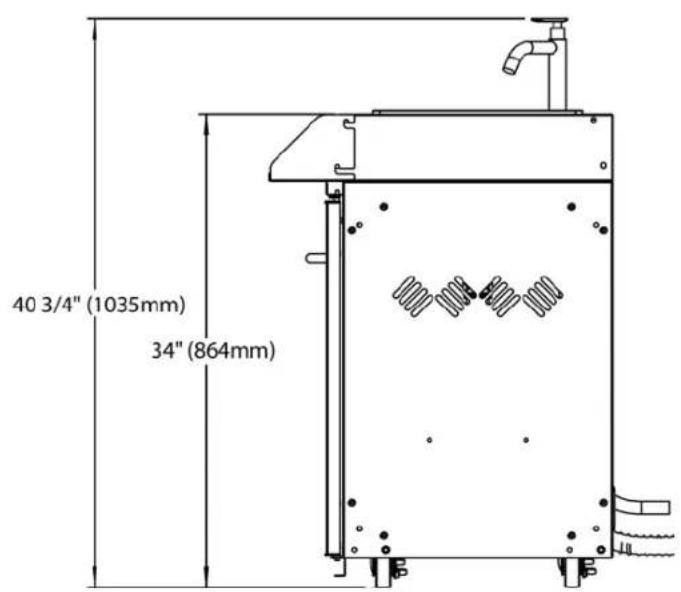 Napoleon ODKSM100 - DIMENSIONS / ABMESSAGENGEN - 3