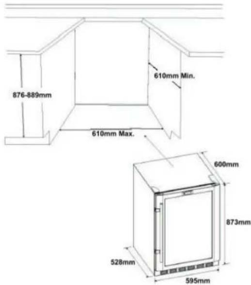 KALORIK TKG WCL 4 - Free-standing or built-in - 1