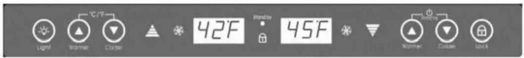 KALORIK TKG WCL 4 - Temperature control and display - 1