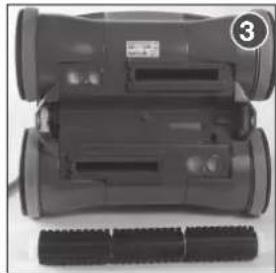 IROBOT Mirra 500 - Remplacement de la brosse rotative - 3