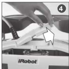 IROBOT Mirra 500 - AVANT D'EFFECTUER CETTE OPÉRATION, DEBRANCHÉZ LE ROBOT DU BLOC D'ALIMENTATION. - 4