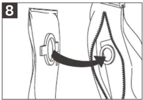 Kärcher FP 202 - Filckorong behelyezése - 1