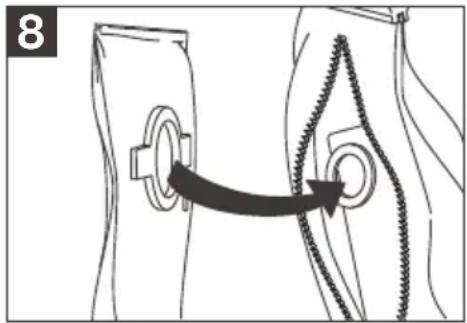 Kärcher FP 202 - Filtre torbasinin yerleştilmesi - 1