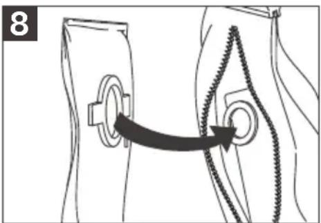Kärcher FP 202 - Inserting a filter bag - 1