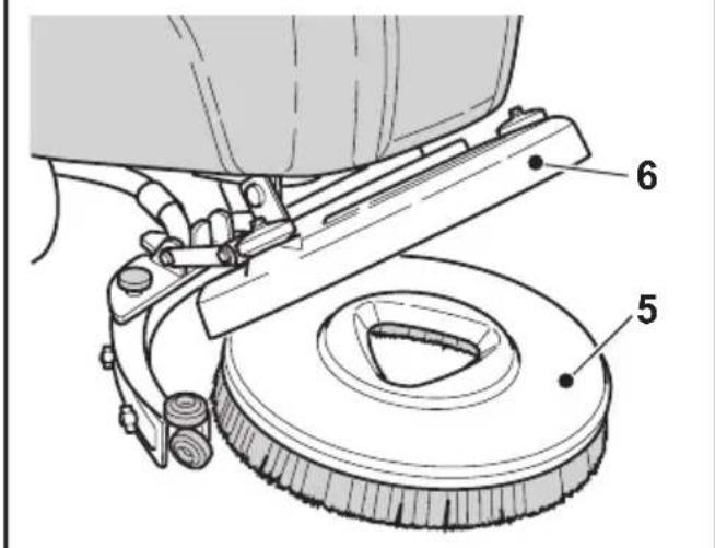 Ghibli Winner 38BC - 11.1.e - Sostituzione spazzola (Fig. 18) - 3