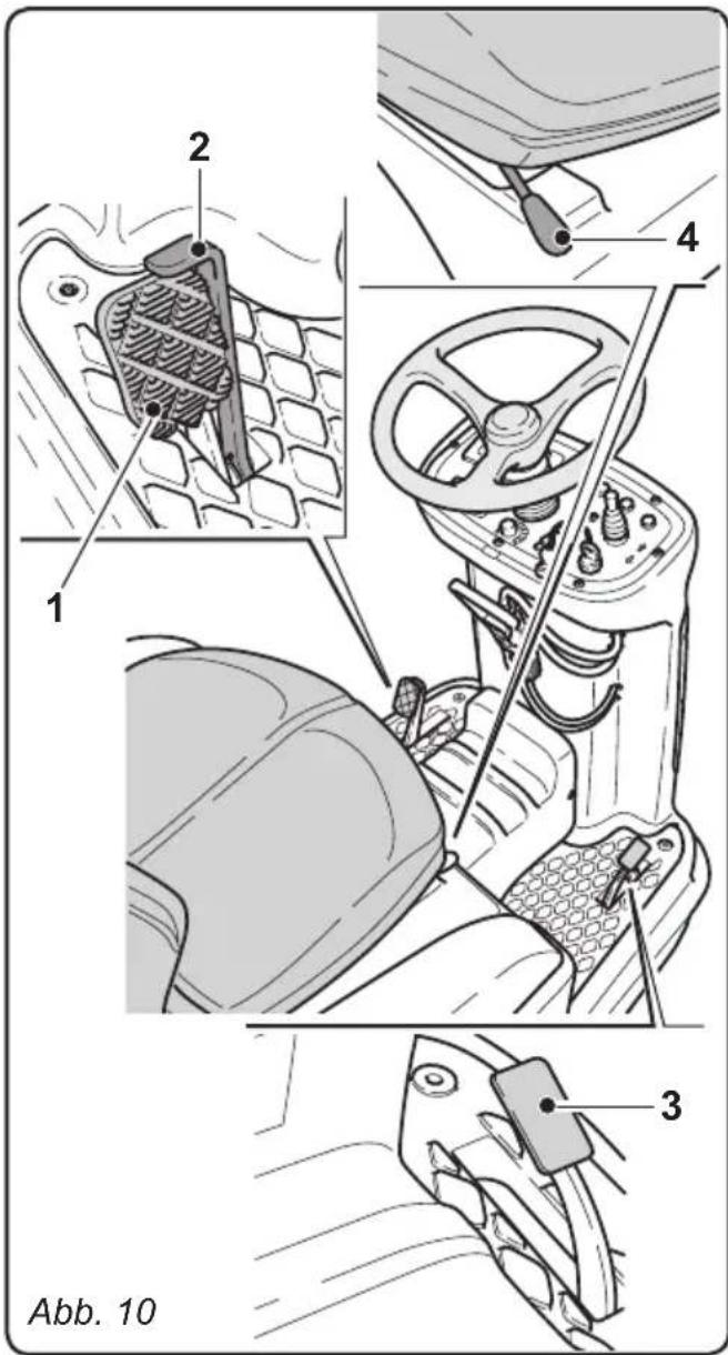 Ghibli S5 150S85 - Der Bedienersitzarf nur bei stehender Maschine vorgenommen werden. - 1