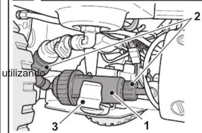 Ghibli S5 150S85 - 11.1.f - Controller o estado de desgaste da engrenagem de direcção (Fig. 30) - 3