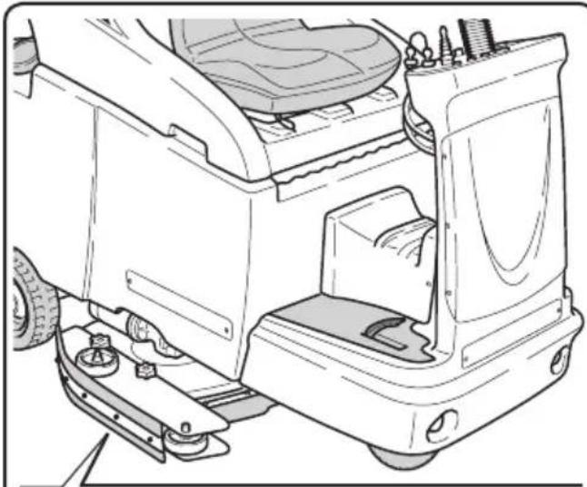 Ghibli S5 150S85 - 11.1.i - Sustitución de los cauchos de los faldones laterales (Fig 33) - 2