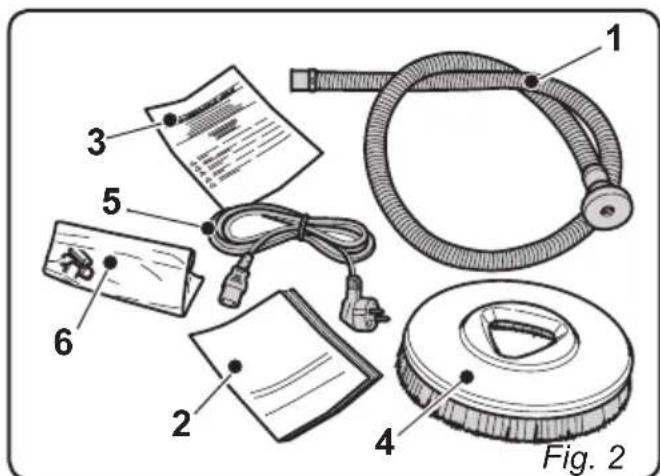 Ghibli S1 45M45 - 2.1.a - Dotazione macchina (Fig. 2) - 1