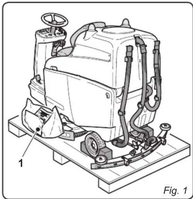 Ghibli S5 150S100 - 2.1.a - Equipement de la machine (Fig. 2) - 1