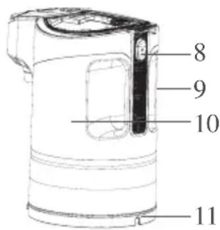 DOMO My Tea Deluxe DO497WK - BEFORE THE FIRST USE - 2