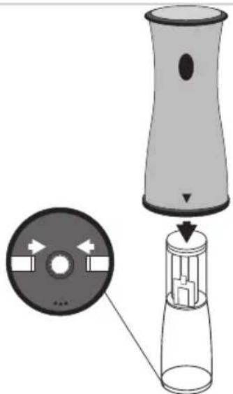 BESTRON ASM531 - NETTOYAGE ET ENTRETIEN - Changer les piles - 1