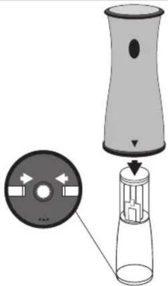 BESTRON ASM531 - CLEANING AND MAINTENANCE - Changing the batteries - 1