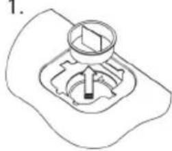 Atag VD1692D - Ölfilter einbauen - 1