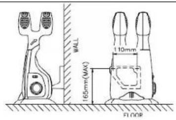 ALPINA SF7640 - Om het apparaat te monteren, gaat u als volgt te werk: - 1