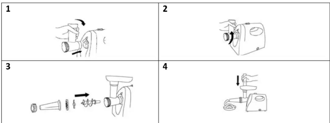 ALPINA SF4012 - Faire des saucisses - 1