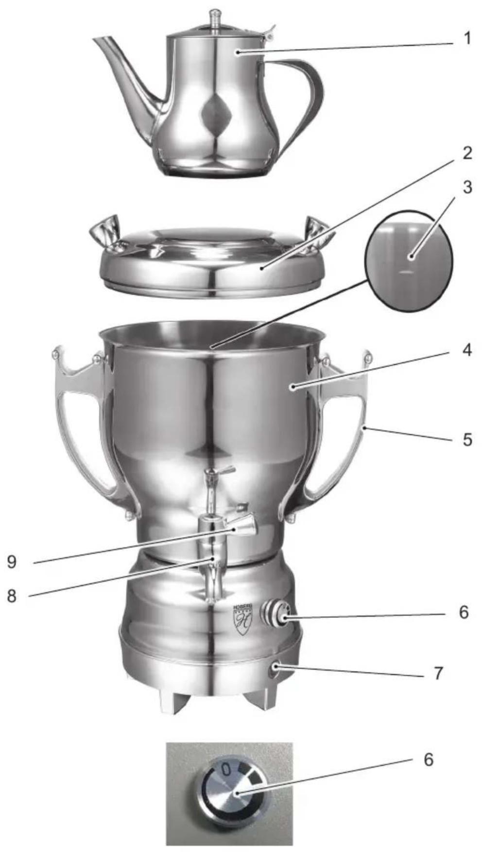 BEEM Samowar Hoberg - 1