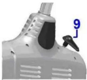 WAVES SP105679 - De directiestang afstellen (Fig.8 &amp; 9) - 1