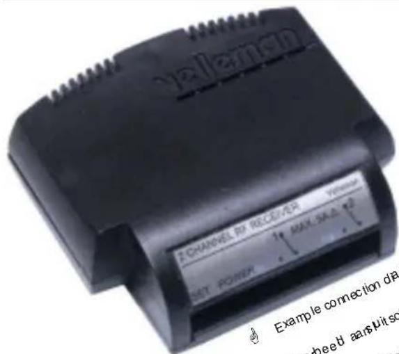 VELLEMAN VM130 - Two channel RF remote control set - 1