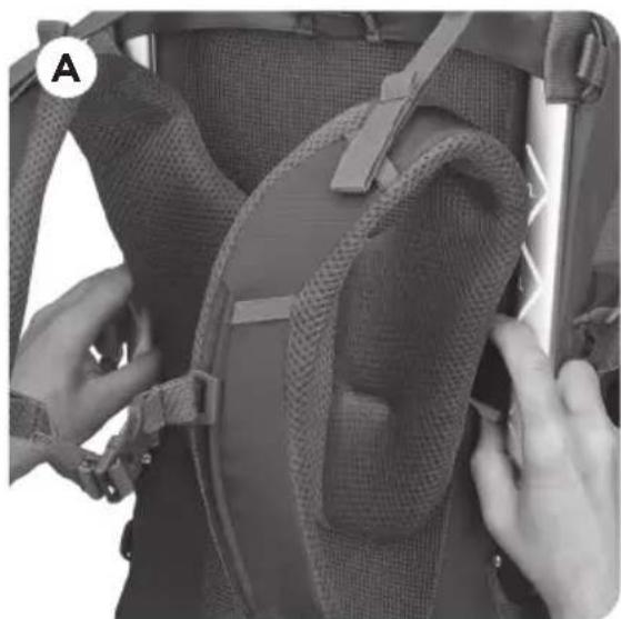 THULE Sapling Elite - JUSTERING AV BRYSTSTROPPEN - 1