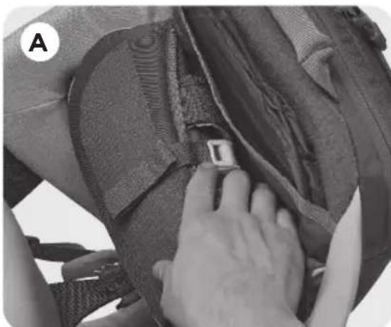 THULE Sapling Elite - REGOLARE L'IMBRACATURA DELLE SPALLE DEL BABBINO - 3