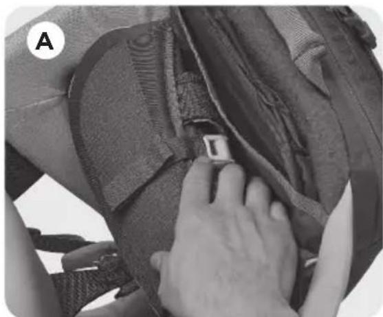 THULE Sapling Elite - AJUSTE DEL ARNÉS PARA EL HOMBRO DEL NINO - 3