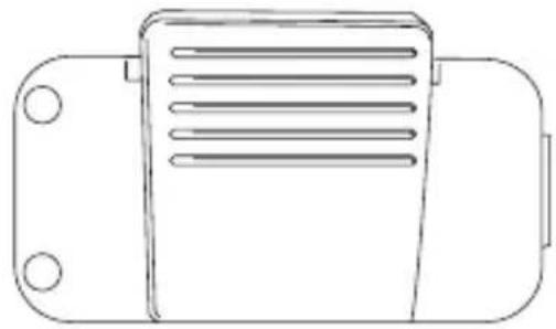 TANITA AM120 - Clip couvercle de batteries - 1