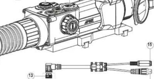 PULSAR Apex XD38 - El botón "Cal" (calibración del visor): - 5