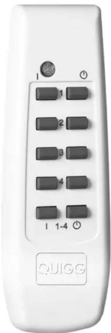 QUIGG GTFSA04 - SET De PRISES radiocommandees pour l'extérieur - 1