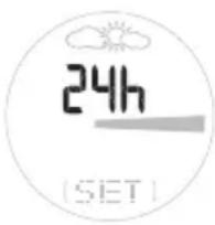 OREGON SCIENTIFIC RA183 - AJUSTE DE LA HORA/CALENDARIO/UNIDADES DE MEDIDA - 1