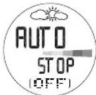 OREGON SCIENTIFIC RA183 - EINSTELLLEN DES AUTOSTOPPS - 1