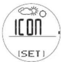 OREGON SCIENTIFIC RA202 - STÄLL IN HOJDALARM/HAVSNIVA/VÄDERIKON - 3